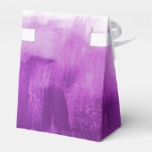 水彩紫水洗結婚の感謝してい香 フェイバーボックス (裏面サイド)