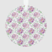 水彩紫牡丹 オーナメント (裏面)