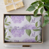 水彩紫紫紫紫紫陽花 薄葉紙 (ギフト)