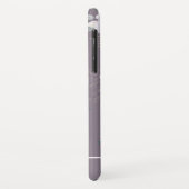 水彩紫色のフローラルパターン Case-Mate iPhoneケース (裏面/左)