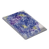 水彩紫陽花の名 ノートブック (右側)