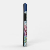 水彩紫陽花パーソナライズされた青 Case-Mate iPhoneケース (裏面/右)