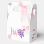 水彩紫陽花第2誕生日 フェイバーボックス (オープン)