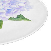 水彩紫陽花 カッティングボード (角)