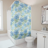 水彩紫陽花 シャワーカーテン (インサイチュ)