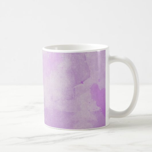 水彩紫 コーヒーマグカップ (右)