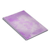 水彩紫 ノートブック (右側)