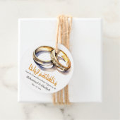 水彩結婚リングや輪イスラム引用文ニカ フェイバータグ (インサイチュ)