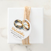 水彩結婚リングや輪イスラム引用文ニカ フェイバータグ (インサイチュ)