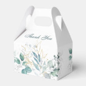 水彩結婚式の引き出物箱 フェイバーボックス (裏面サイド)