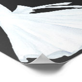 水彩結婚黒板 |ブライダルシャワー ポスター (角)