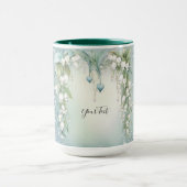 水彩絵のワルワリのマグカップ マグカップ (中央)