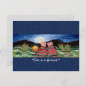 水彩絵はがきお洒落の豚 ポストカード (正面/裏面)