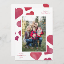 水彩絵を描ハートポートレート