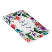 水彩絵を描フローラリース母の日 マグネット (右側)