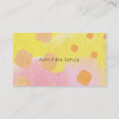 水彩絵を描抽象芸術ルピデテキーラ 名刺 (裏面)