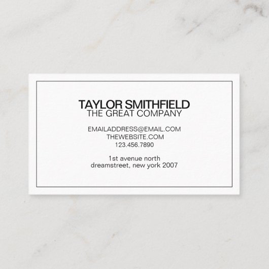 水彩絵を描(ばちゃばちゃ)跳ねる幾何 名刺 (裏面)