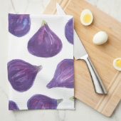 水彩絵柄 キッチンタオル (四つ折り)