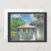 水彩絵画はがき沖縄石垣 ポストカード (正面/裏面)