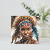 水彩絵画セット、超現実的キャラクター カード (スタンド正面)