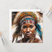 水彩絵画セット、超現実的キャラクター カード (正面/裏面インサイチュ)