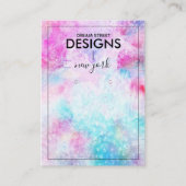 水彩絵画表示カード 名刺 (正面)