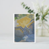 水彩絵絵を描画 ポストカード (スタンド正面)