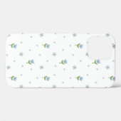 水彩継ぎ目なし模様花 Case-Mate iPhoneケース (裏面 (横))