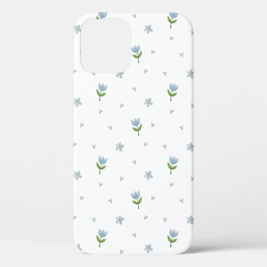 水彩継ぎ目なし模様花 Case-Mate iPhoneケース (裏面)