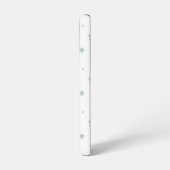 水彩継ぎ目なし模様花 SAMSUNG GALAXYケース (左側面)