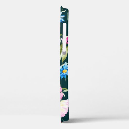 水彩継ぎ目無しのコーンポピーの花模様 Case-Mate iPhoneケース (裏面 / 左)