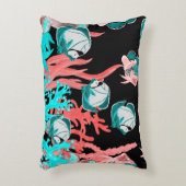 水彩継ぎ目無し模様 アクセントクッション (正面(垂直))