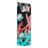 水彩継ぎ目無し模様 タンブラー (回転右)