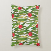 水彩継ぎ目無し紋様対象 アクセントクッション (正面(垂直))