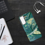 水彩緑と金ゴールド SAMSUNG GALAXY S21ケース<br><div class="desc">水彩グリーンと金ゴールドサムスンギャラクシーS21ケース</div>