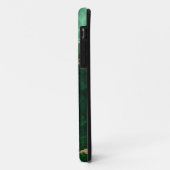 水彩緑の金ゴールド大理石瑪瑙の宝庫 Case-Mate iPhoneケース (裏面/左)