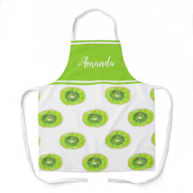 水彩緑キウイ模様パーソナライズされた