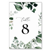 水彩緑フローラ表 テーブルナンバー (裏面)