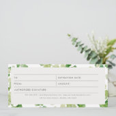 水彩緑化ギフト券 (スタンド正面)