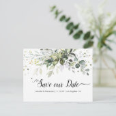 水彩緑化保存日 ポストカード (スタンド正面)