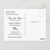 水彩緑化保存日 ポストカード (裏面)