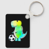 水彩緑化名前をカスタムする キーホルダー (裏面)