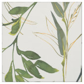 水彩緑地 ファブリック (見本)