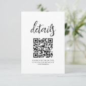 水彩緑植物性ファーン結婚ズ詳細 エンクロージャーカード (スタンド正面)