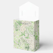 水彩緑白あじさい紋 フェイバーボックス (オープン)