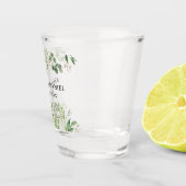 水彩緑結婚色 ショットグラス (右)