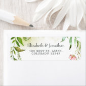 水彩緑結婚色 ラベル (インサイチュ)