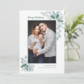 水彩緑色写真を制作 シーズンカード (スタンド正面)