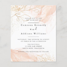 水彩緑金ゴールドユーカリ幾何学枠