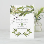 水彩緑青結婚緑 セーブザデート (スタンド正面)